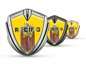 Car Badges Customizable Force Metal Design